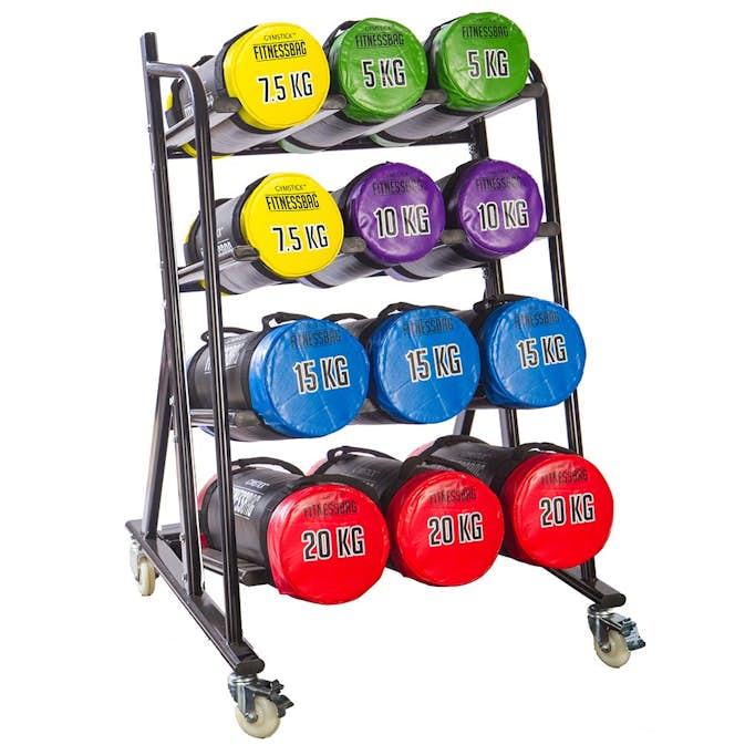 Ställ Gymstick Rack för Viktväskor